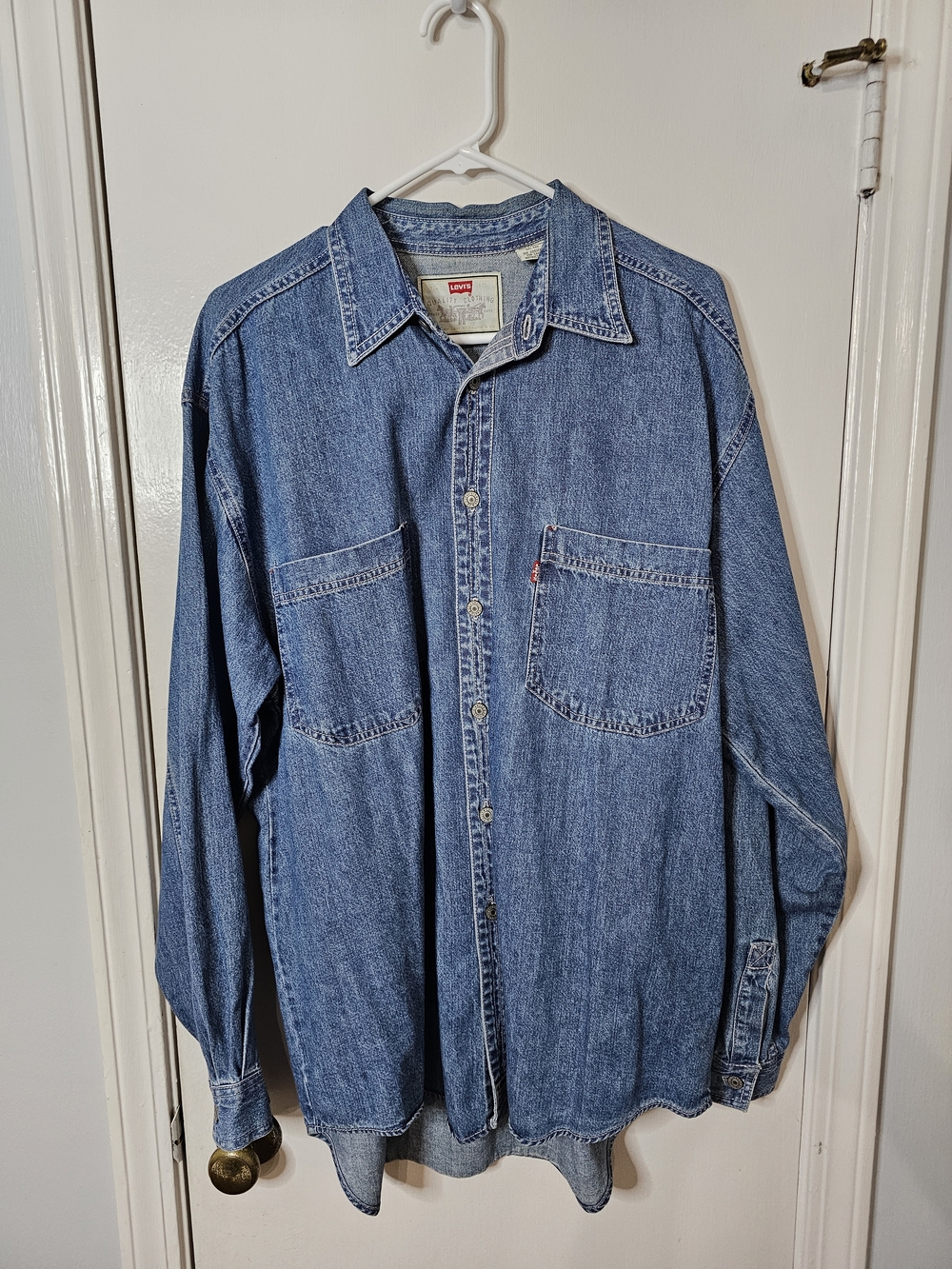 Levi's Vintage Men’s Blue Denim Shirt Jacket